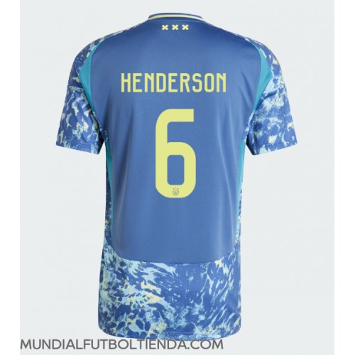 Camiseta Ajax Jordan Henderson #6 Segunda Equipación Replica 2024-25 mangas cortas